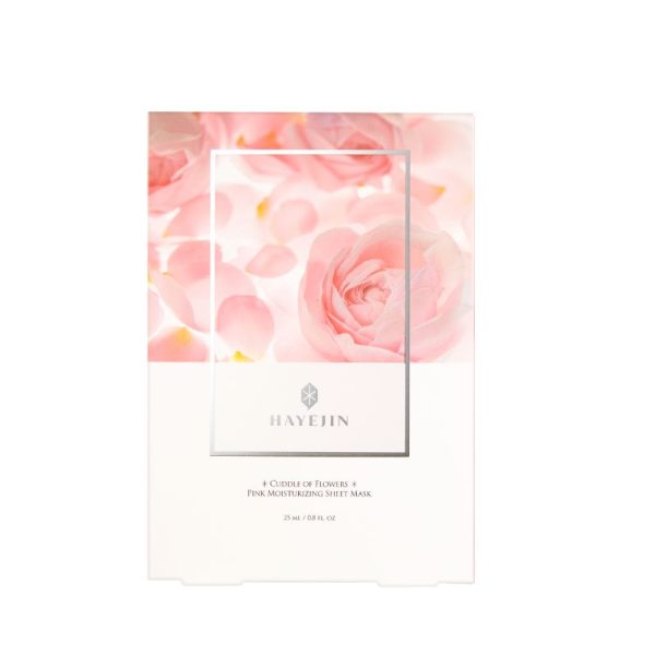 HAYEJIN CUDDLE OF FLOWERS drėkinamoji lakštinė veido kaukė, 5 vnt