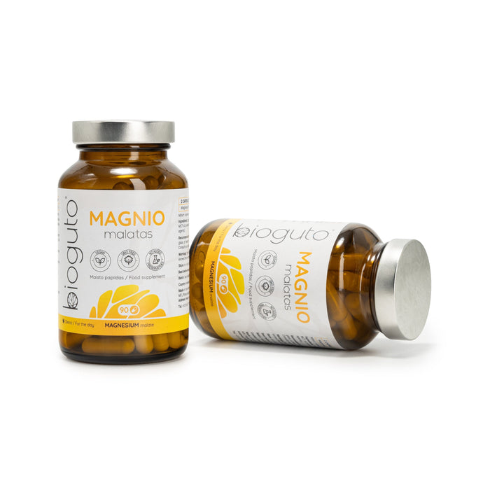 Bioguto Magnio Malatas, 180 kapsulių