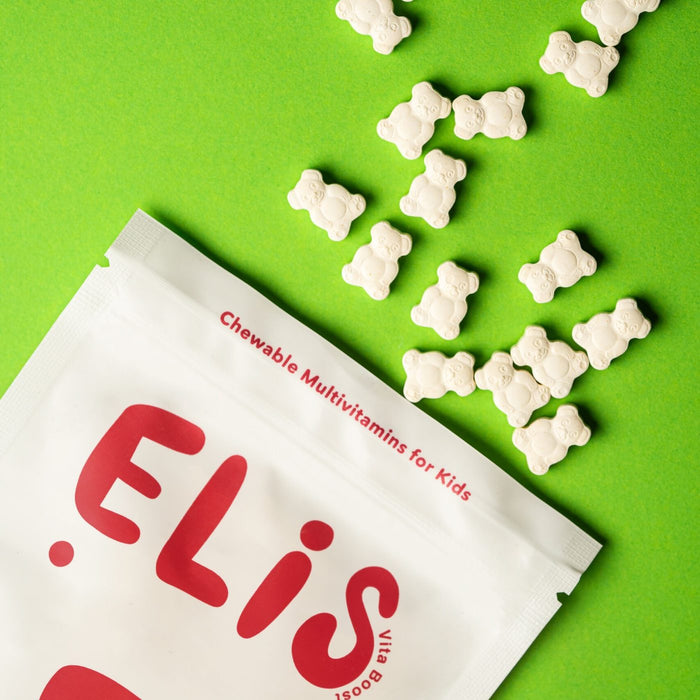 ELIS VITA BOOST kramtomieji maisto papildai 4 – 10 m. vaikams, 120 vnt