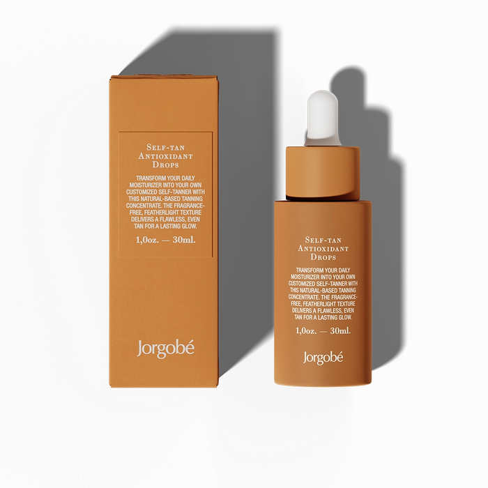 JORGOBE savaiminio įdegio lašiukai su antioksidantais, 30 ml