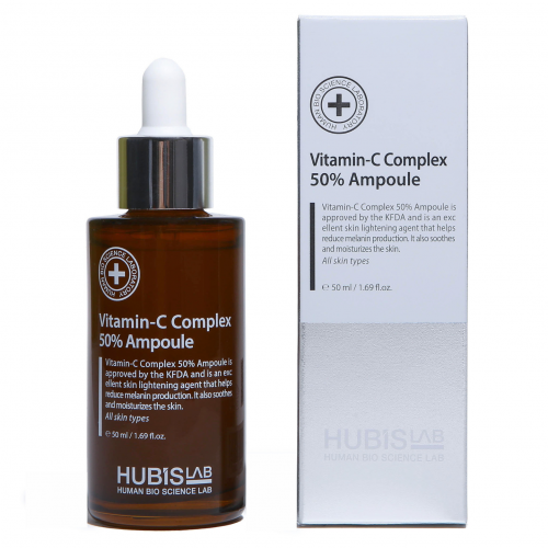 HUBISLAB 50% vitamino C serumas, 50 ml