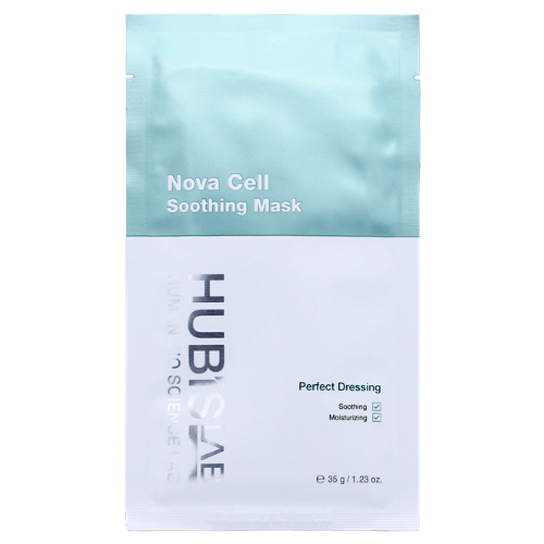 HUBISLAB NOVA CELL drėkinanti, raminanti veido kaukė, 1 vnt