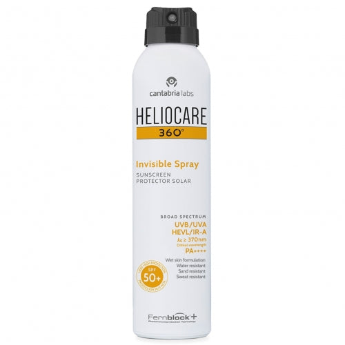 HELIOCARE 360 INVISIBLE apsauginis purškiklis nuo saulės SPF50+, 200 ml