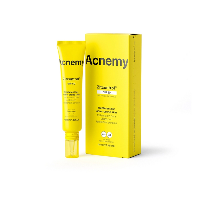 ACNEMY ZITCONTROL® kremas aknės paveiktai odai su SPF 50, 40 ml