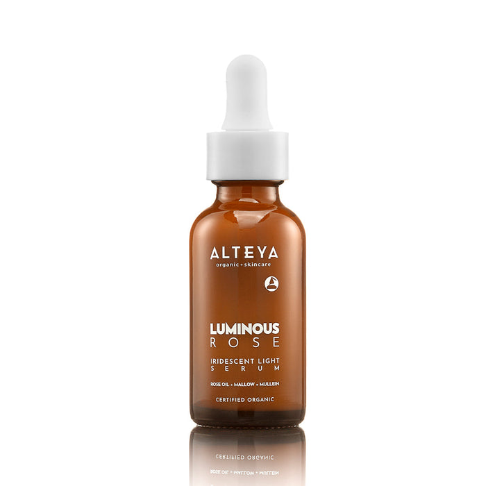 ALTEYA ORGANICS LUMINOUS ROSE ekologiškas švytėjimo suteikiantis serumas, 30 ml