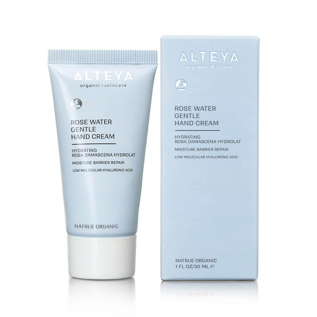 ALTEYA ORGANICS ekologiškas rankų kremas su Damasko rožių vandeniu, 30 ml