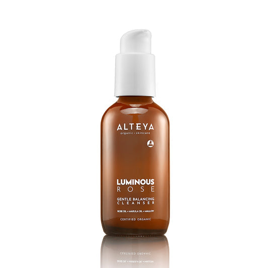 ALTEYA ORGANICS LUMINOUS ROSE ekologiškas balansuojantis veido prausiklis, 120 ml