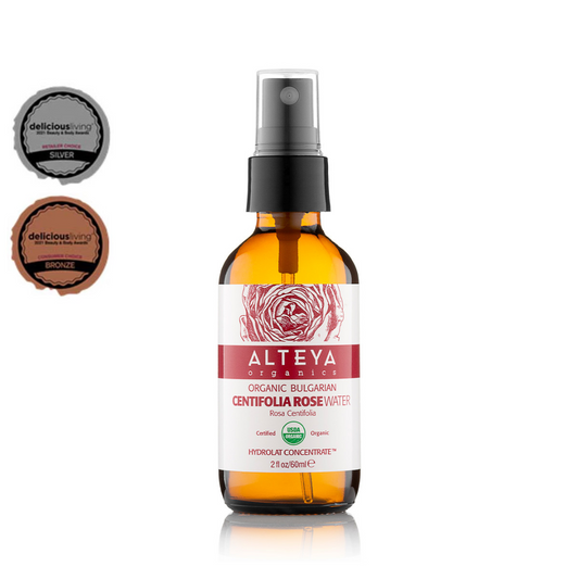 ALTEYA ORGANICS ROSA CENTIFOLIA ekologiškas šimtalapių rožių vanduo, 60 ml