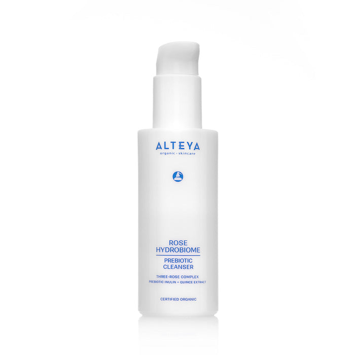 ALTEYA ORGANICS ROSE HYDROBIOME veido prausiklis su prebiotikais, 120 ml
