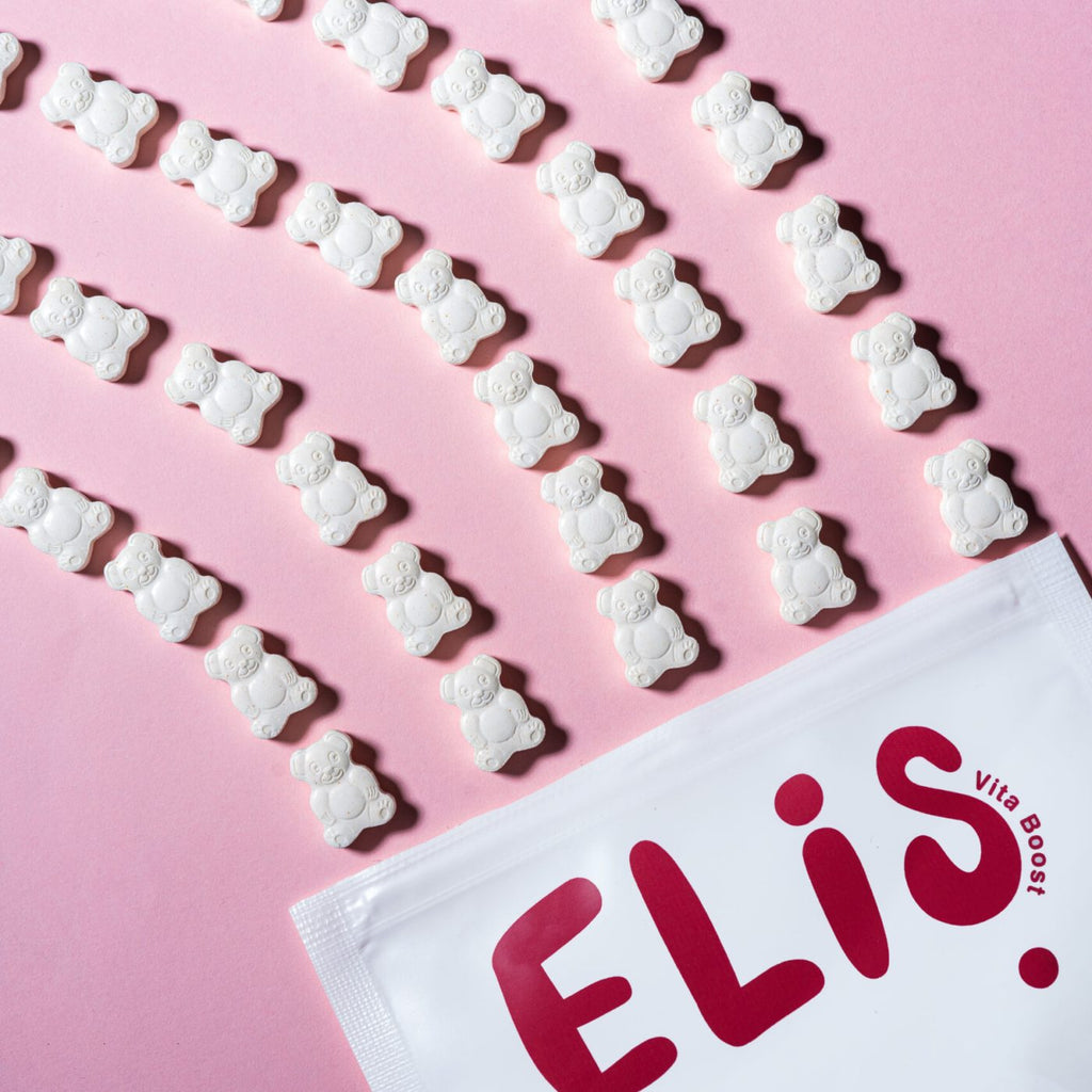 ELIS VITA BOOST kramtomieji maisto papildai 4 – 10 m. vaikams, 120 vnt