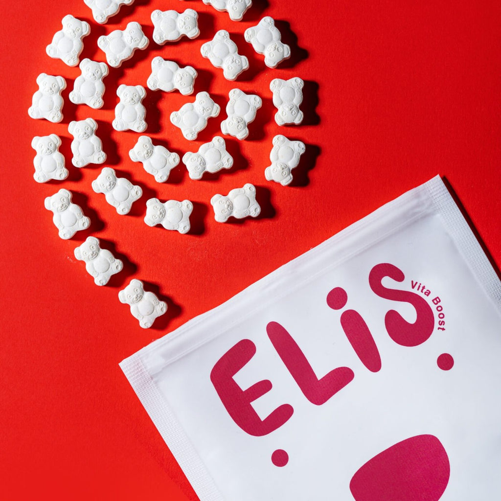 ELIS VITA BOOST kramtomieji maisto papildai 4 – 10 m. vaikams, 120 vnt