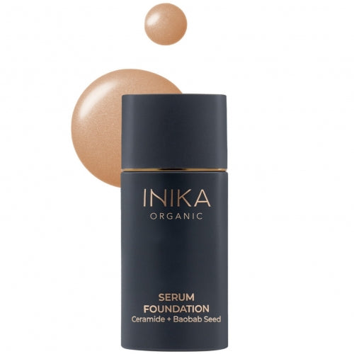 INIKA SERUM FOUNDATION seruminis makiažo pagrindas - fearless, 25 ml