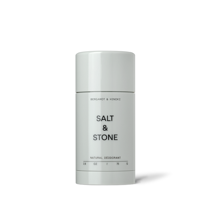 SALT & STONE BERGAMOT & HINOKI natūralus dezodorantas