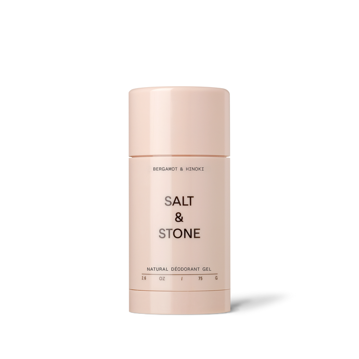 SALT & STONE BERGAMOT & HINOKI natūralus gelinis dezodorantas jautriai odai