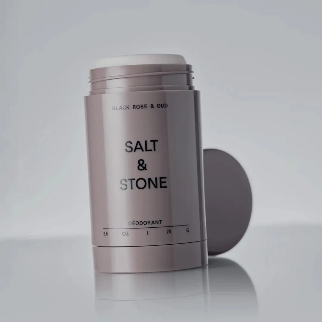 SALT & STONE BLACK ROSE OUD Extra Strengh natūralus dezodorantas