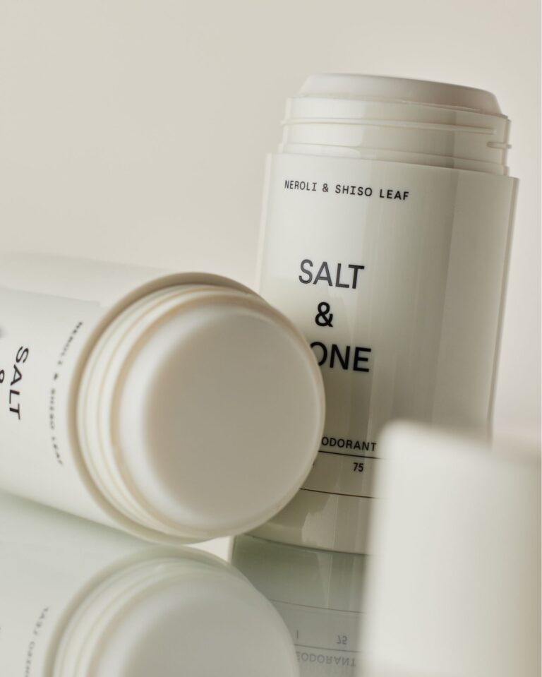 SALT & STONE NEROLI & BASIL natūralus dezodorantas
