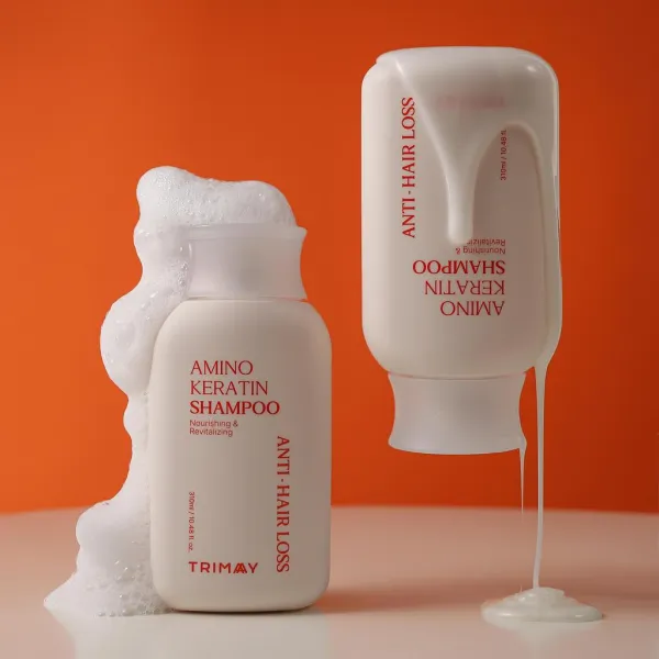 TRIMAY AMINO KERATIN šampūnas mažinantis plaukų slinkimą, 310 ml
