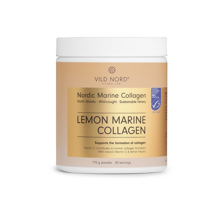 Vild Nord LEMON MARINE COLLAGEN maisto papildai, 170 g