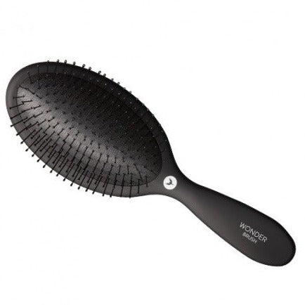 HH Simonsen WONDER BRUSH juodas plaukų šepetys